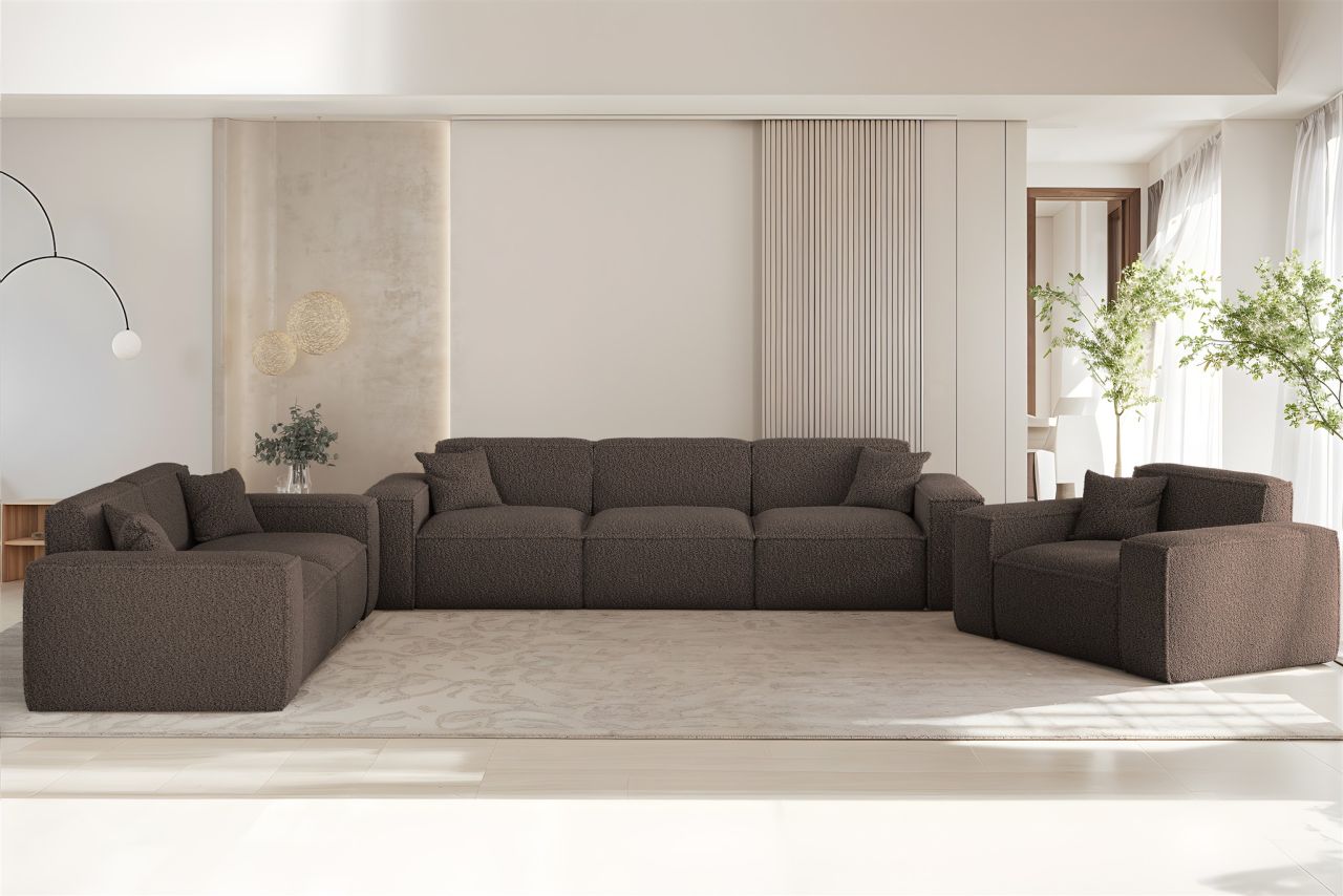 Sofaset ersofa CELES PREMIUM 3-2-1 in Stoff Sven Braun