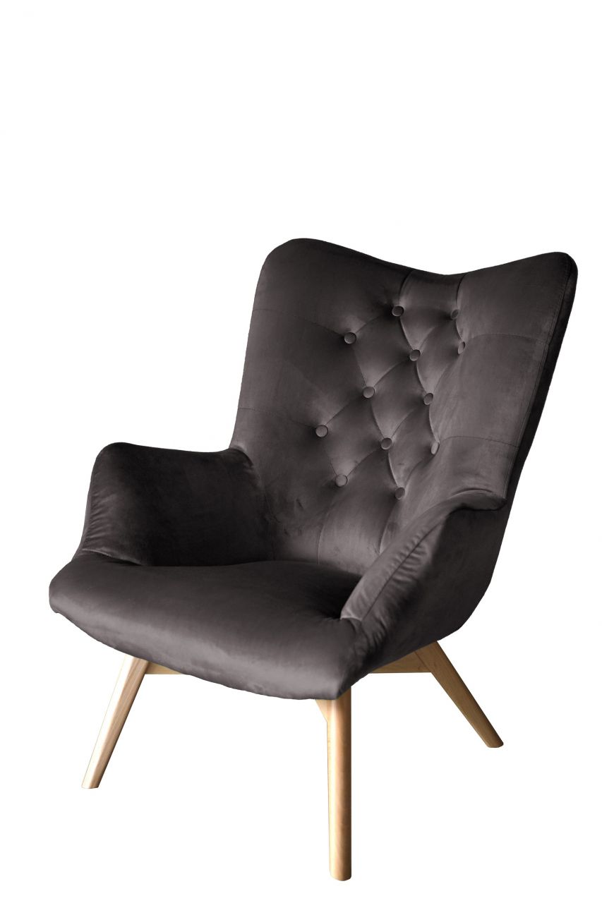 Sessel Wohnzimmersessel FREMONT in diversen Stoff und Farbvarianten