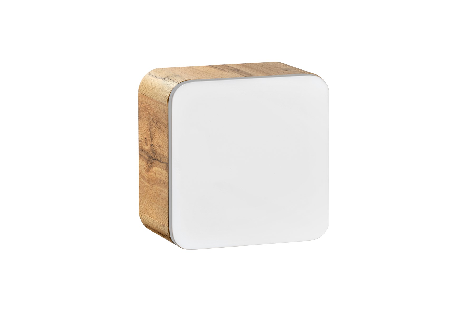 Badezimmer Hängeschrank 35x35x22 cm FERMO Weiss Hochglanz | Hängeschränke | Badschränke-Einzel | Badmöbel