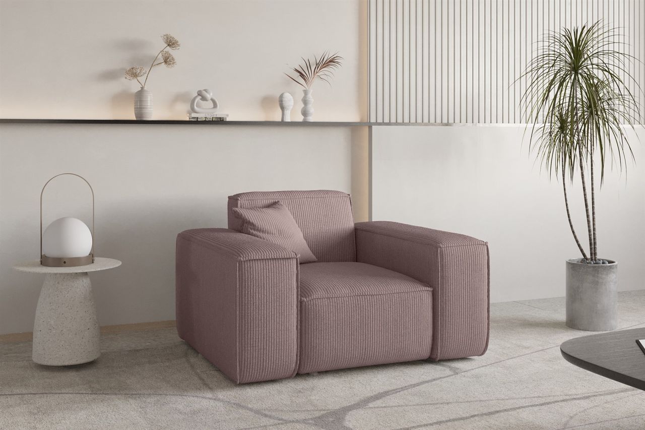 Sessel ersessel CELES PREMIUM in Stoff Scala Lavendel