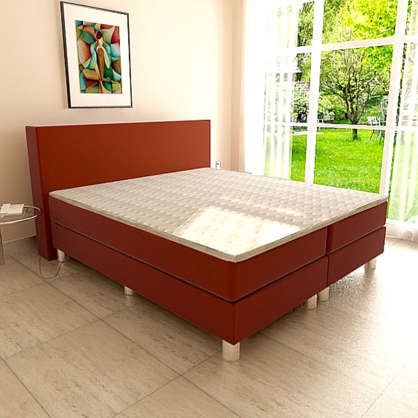 Boxspringbett Schlafzimmerbett PAVIA 90x200 cm