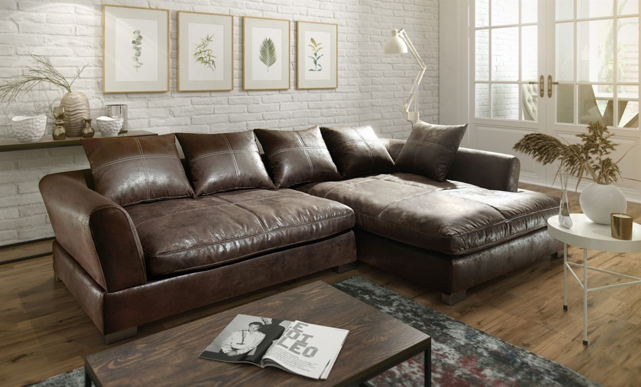 Couchgarnitur TIZIAN in diversen Stoff und Farbvarianten/ Otto..Rechts