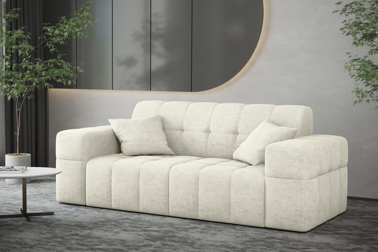 Sofa ersofa NANCY 2-Sitzer in Stoff Perfekt Harmony Pearl