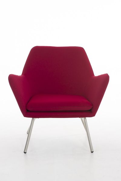 Sessel Coctailsessel Lounger - Adele - in trend Design in Rot