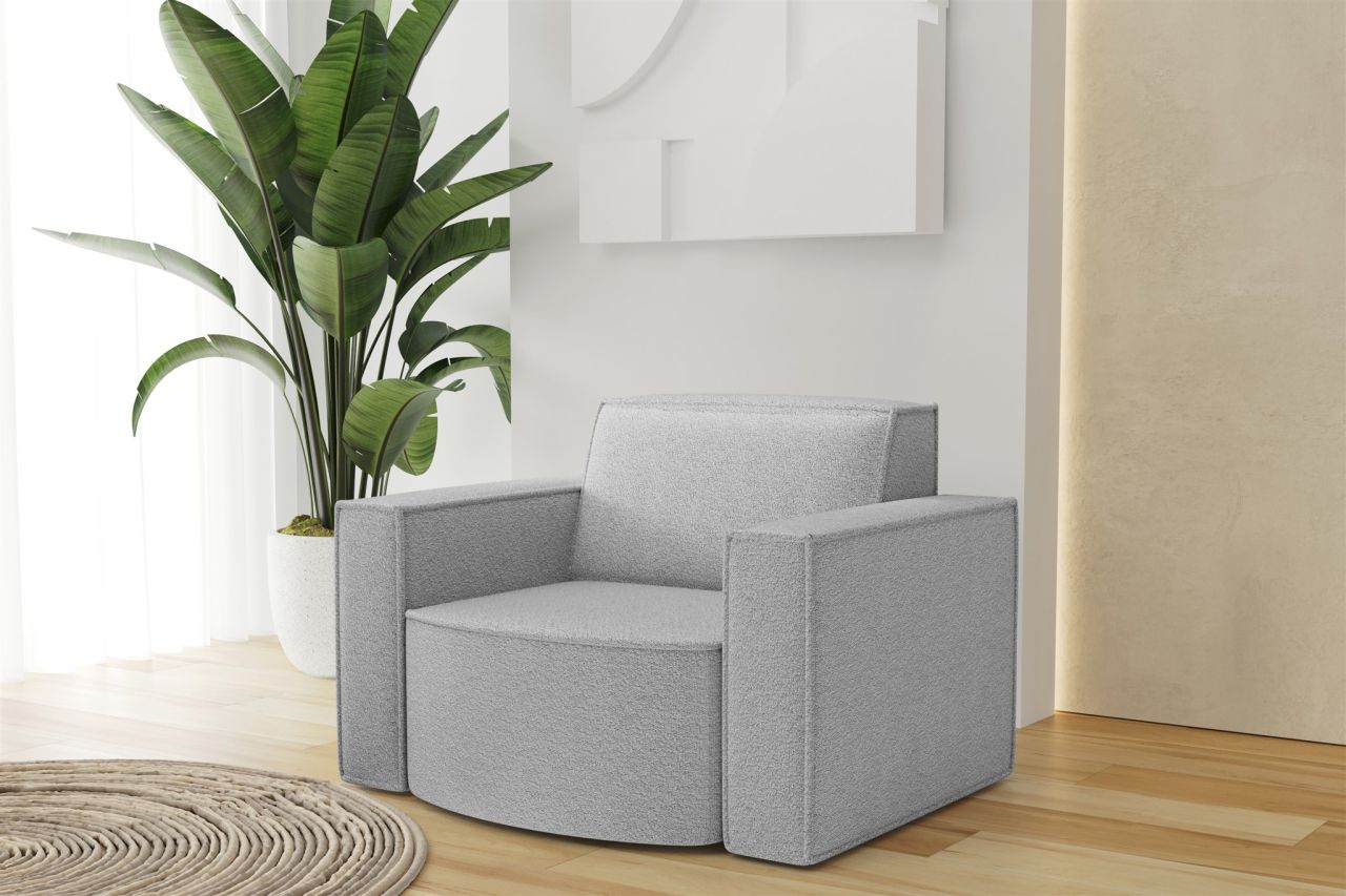 Sessel ersessel PALMA in Stoff Ascot Toffee