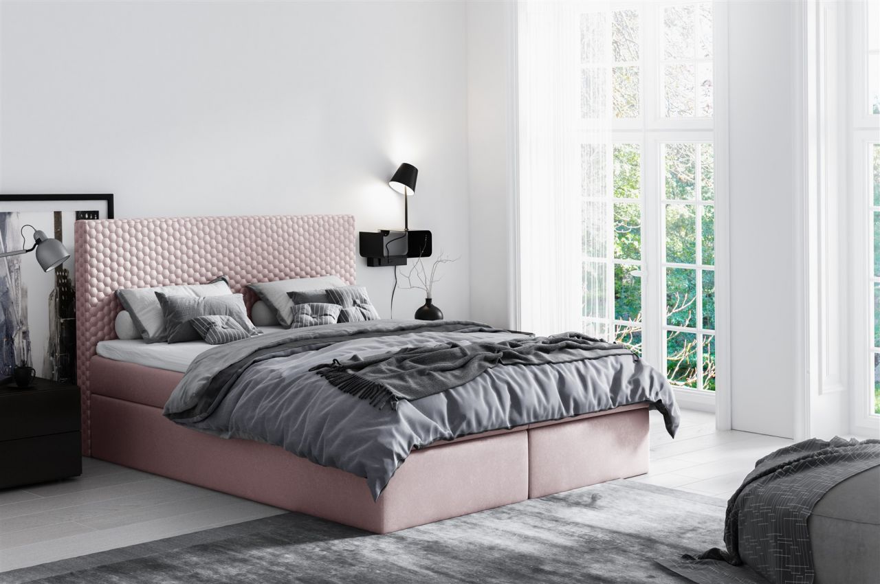 Boxspringbett Schlafzimmerbett SERGIO 160x200cm