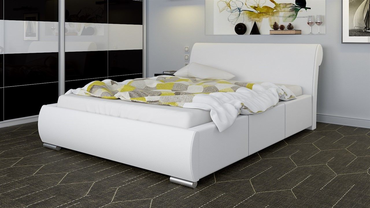 Polsterbett Bett Doppelbett BALDO 140x200cm inkl.Bettkasten