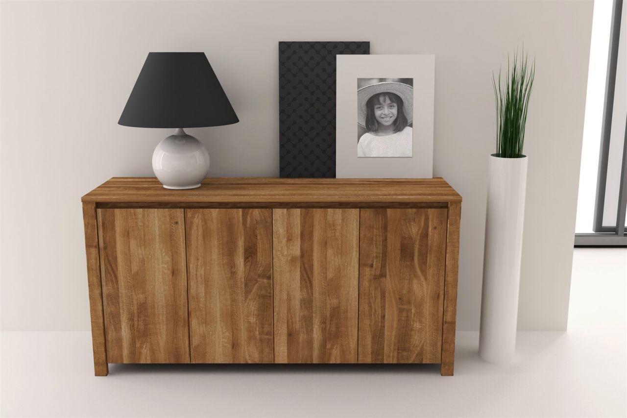 Sideboard Kommode MAISON Buche massiv 150x77x45 cm