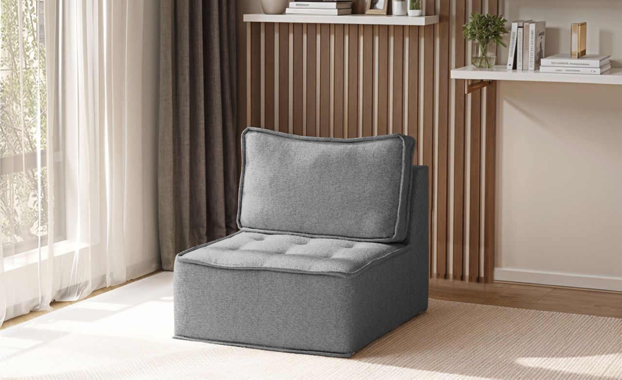 Sessel ersessel SANDE XS Stoff Raven Grau