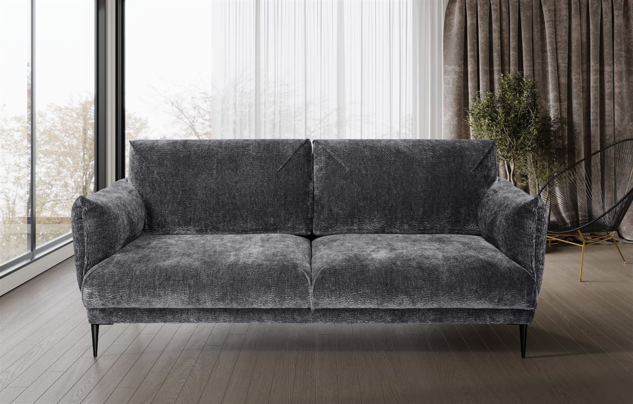 Sofa ersofa MADISON 3-Sitzer in Stoff Dress Me Grau