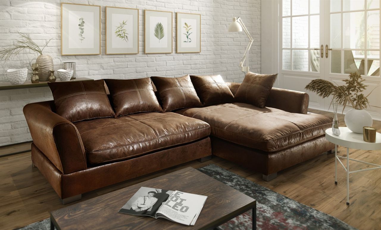 Couchgarnitur TIZIAN in diversen Stoff und Farbvarianten/ Otto..Rechts