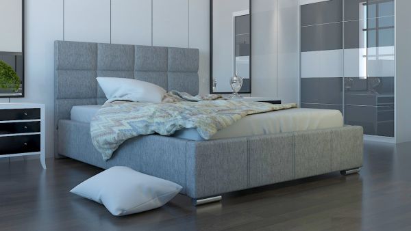 Polsterbett Bett Doppelbett SILVIO L 140x200cm inkl.Lattenrost