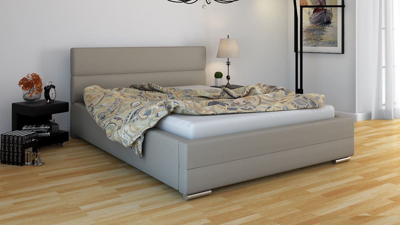 Polsterbett Bett Doppelbett PIERO XS 140x200cm inkl.Lattenrost