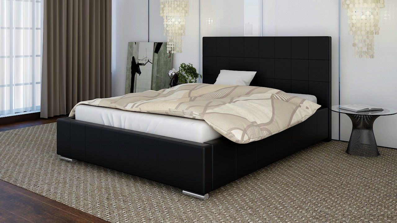 Polsterbett Bett Doppelbett GIORGIO XL 200x200cm inkl.Bettkasten