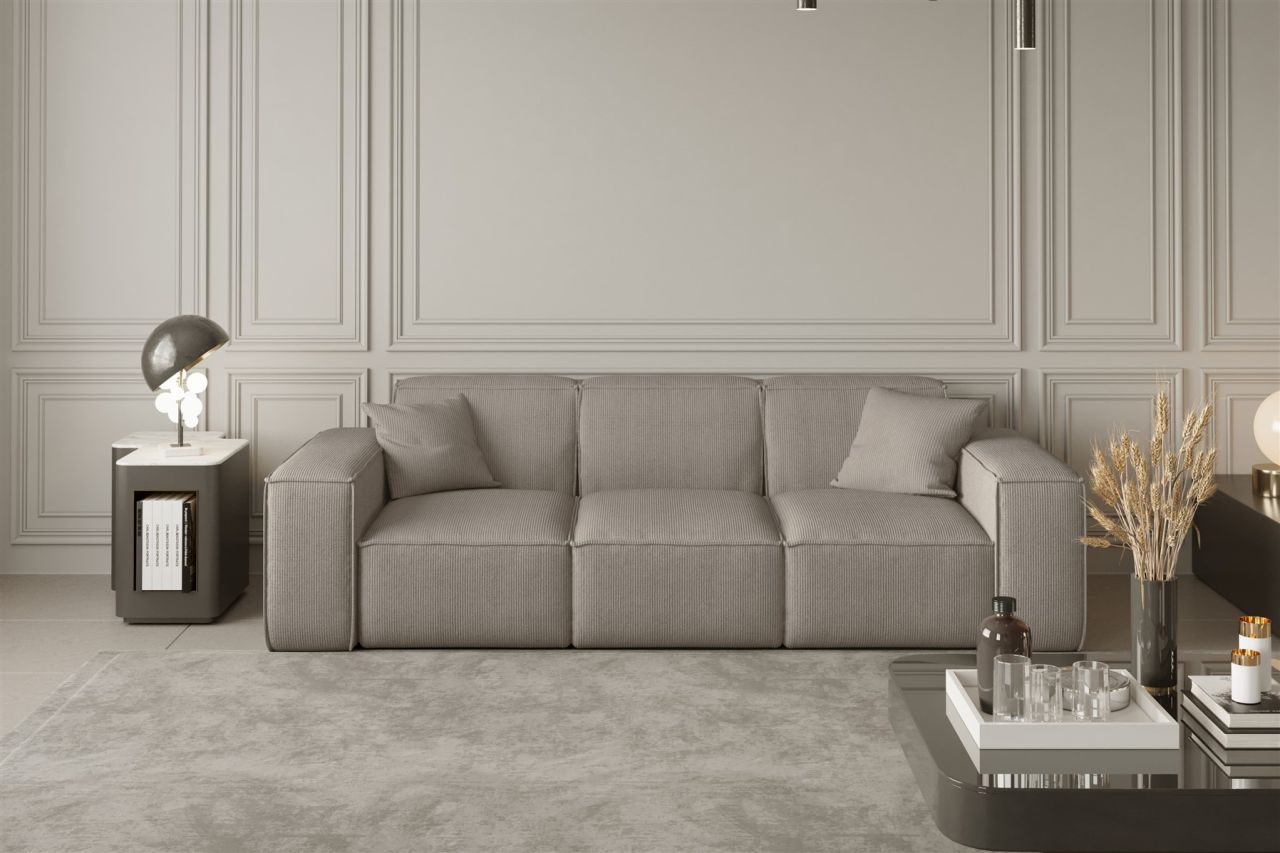 Sofa ersofa CELES 3-Sitzer in Stoff Scala Beige