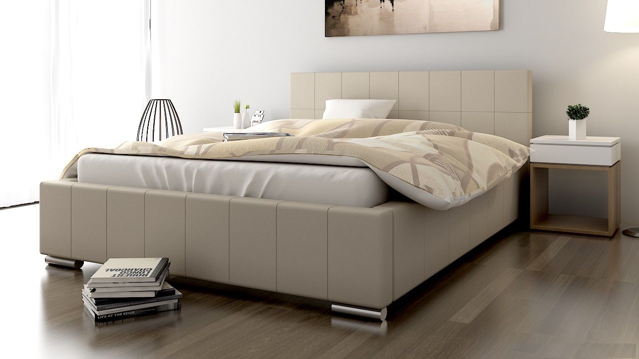 Polsterbett Bett Doppelbett GIORGIO XS 160x200cm inkl.Lattenrost