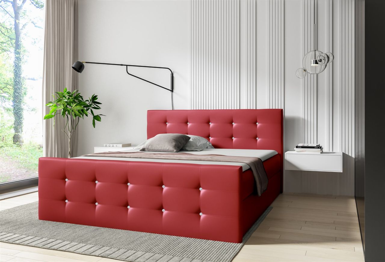 Boxspringbett Schlafzimmerbett LIAMOS 160x200cm in div. Farbvarianten