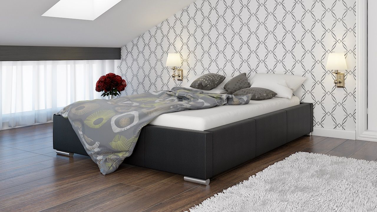 Polsterbett Bett Doppelbett GIUSTO XS 140x200cm inkl.Lattenrost