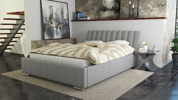 Polsterbett Bett Doppelbett IVANO 180x200cm inkl.Bettkasten