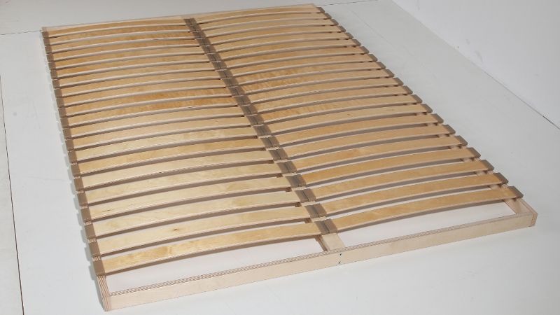 OUTLET Lattenrost mit Mittesteg BERN 140x200 cm - 2 x 20 Leisten