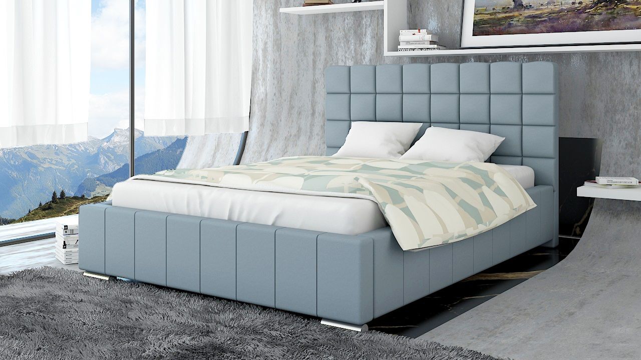 Polsterbett Bett Doppelbett MATTEO XS 160x200cm inkl.Lattenrost