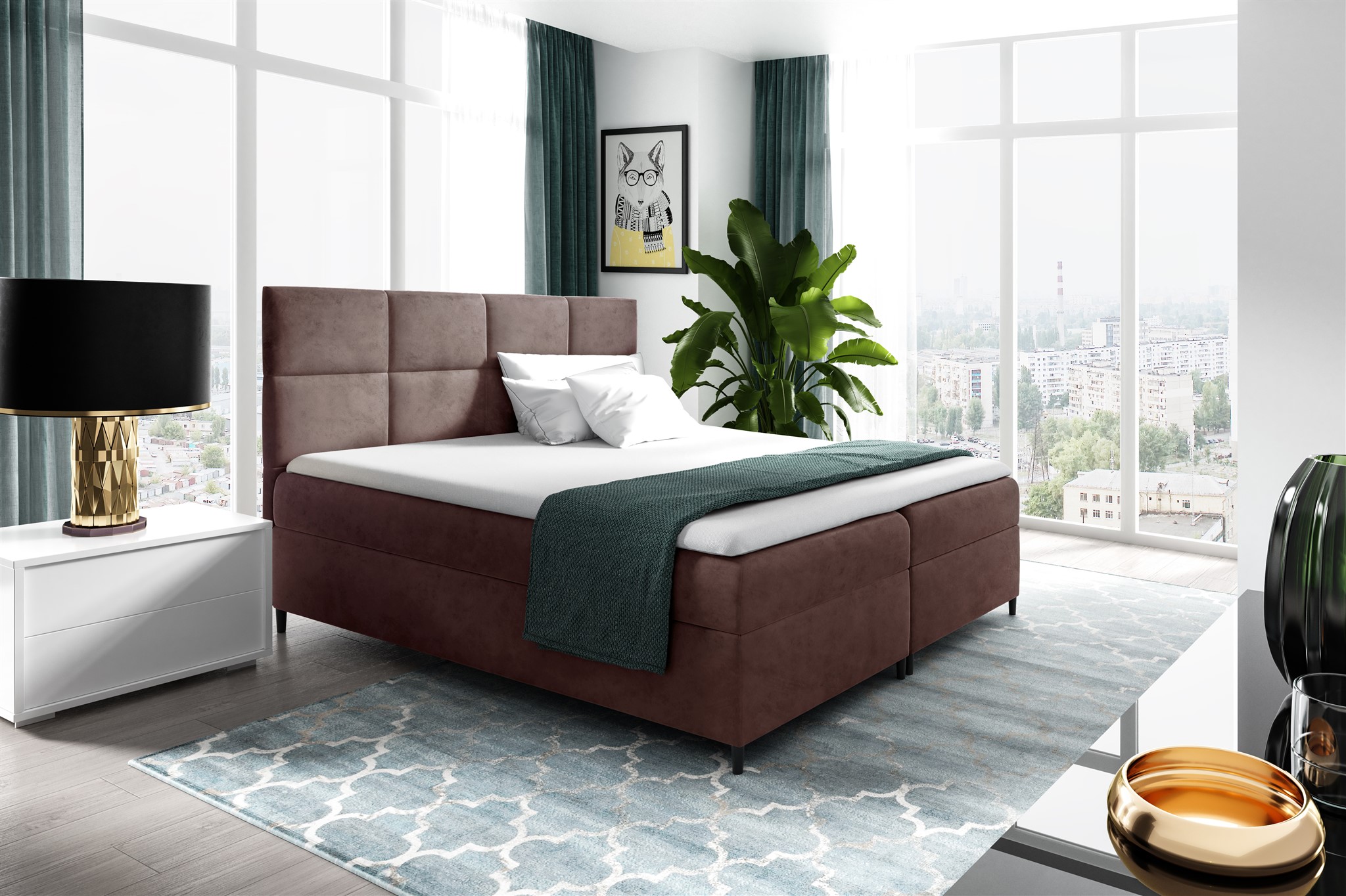 Luxus Fun Mbel Boxspringbett Bilder