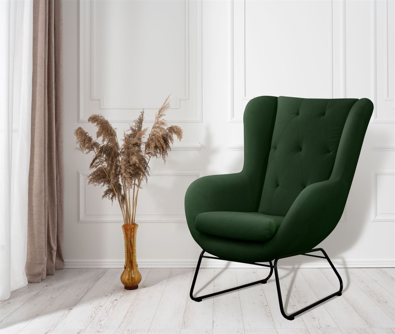 Sessel ersessel ARTEMIS in Stoff Kronos Forest