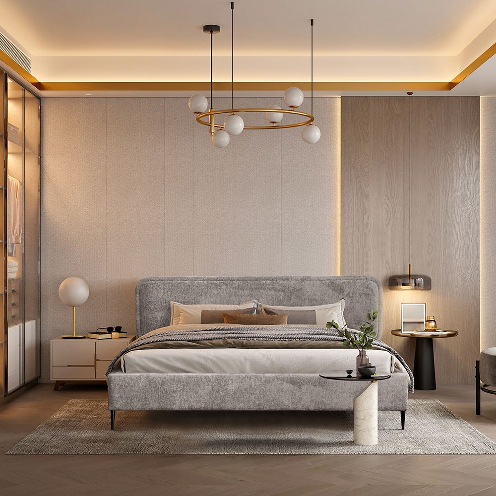 Polsterbett Doppelbett SPRINGS 160x200cm Komplettset Stoff Perfekt Harmony Gr...