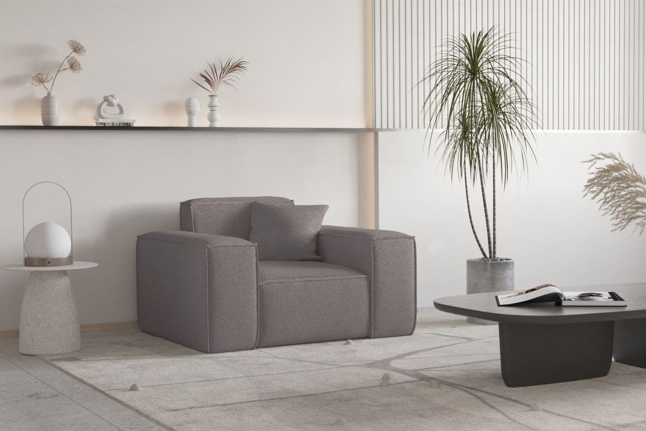 Sessel ersessel CELES PREMIUM in Stoff Ascot Bukla Taupe