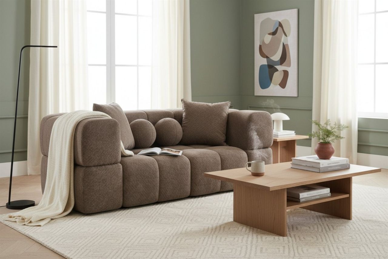 Sofa ersofa VEGA 2-Sitzer in Stoff Egon Braun