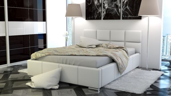 Polsterbett Bett Doppelbett SILVIO XS 180x200cm inkl.Lattenrost