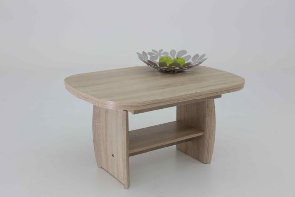 Couchtisch Wohnzimmertisch - Manfred - 90/142 x 68 cm Sonoma Eiche mit Liftfunkt
