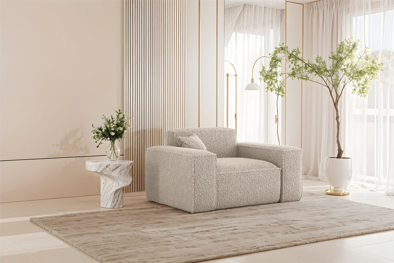 Sessel ersessel CELES PREMIUM in Stoff Sven Cappuccino