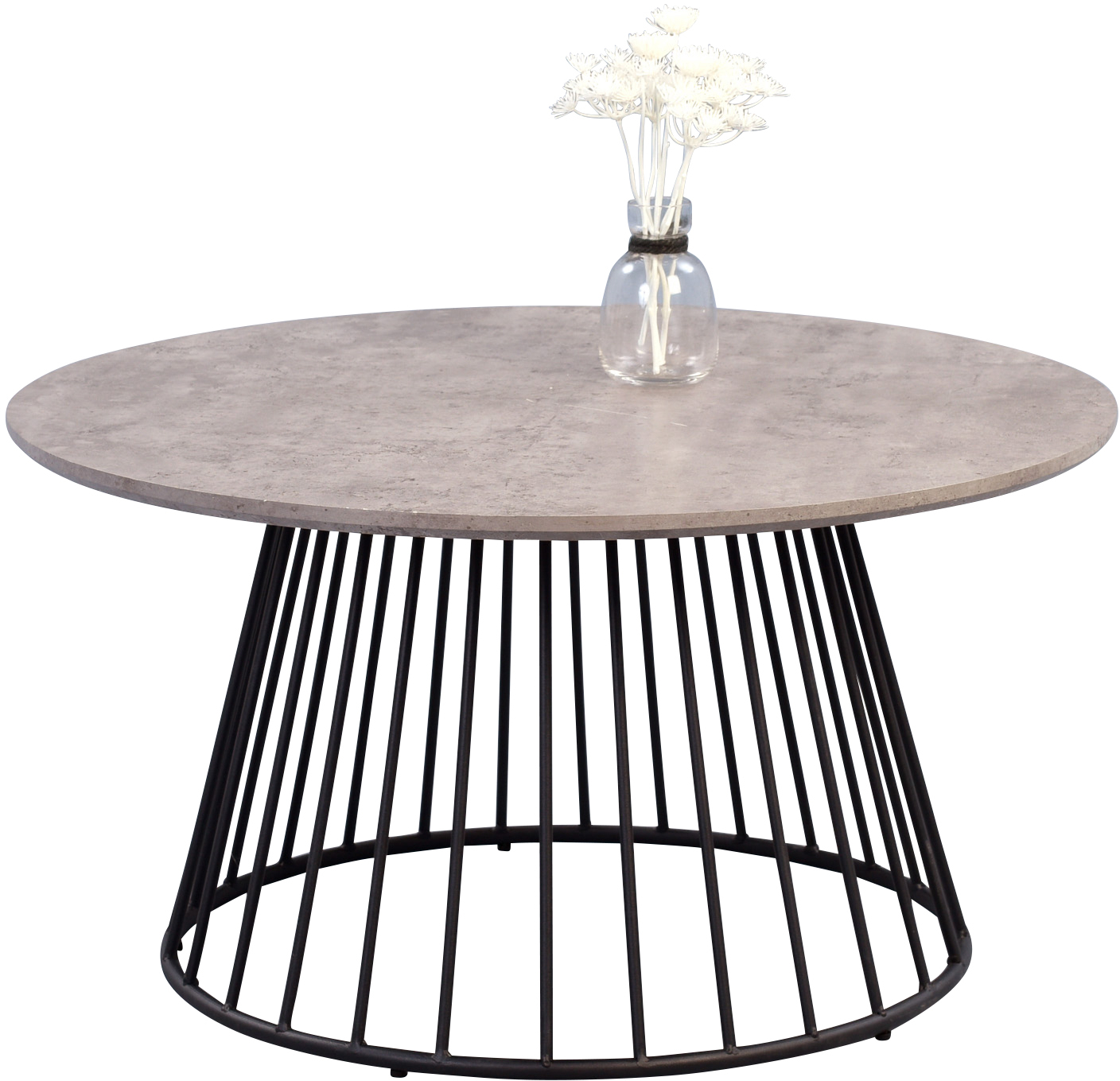 Couchtisch Beistelltisch OLFE 50,5x80 cm Dekor Betonoptik | Couchtische & Beistelltische | Wohn-& Essbereich