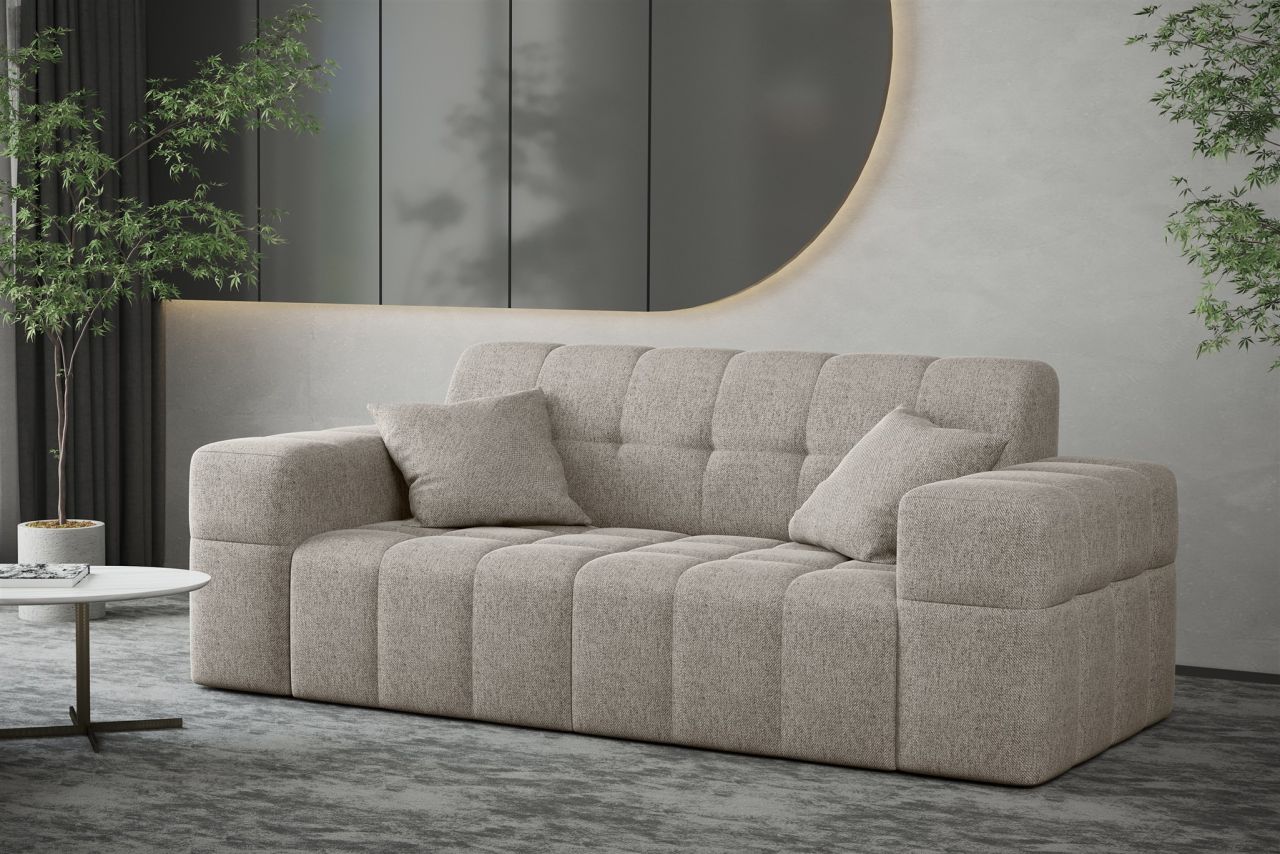 Sofa ersofa NANCY 2-Sitzer in Stoff Neve Macchiato