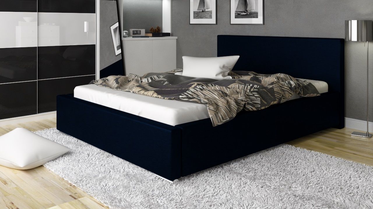 Polsterbett Bett Doppelbett NELIO XS 140x200cm inkl.Lattenrost