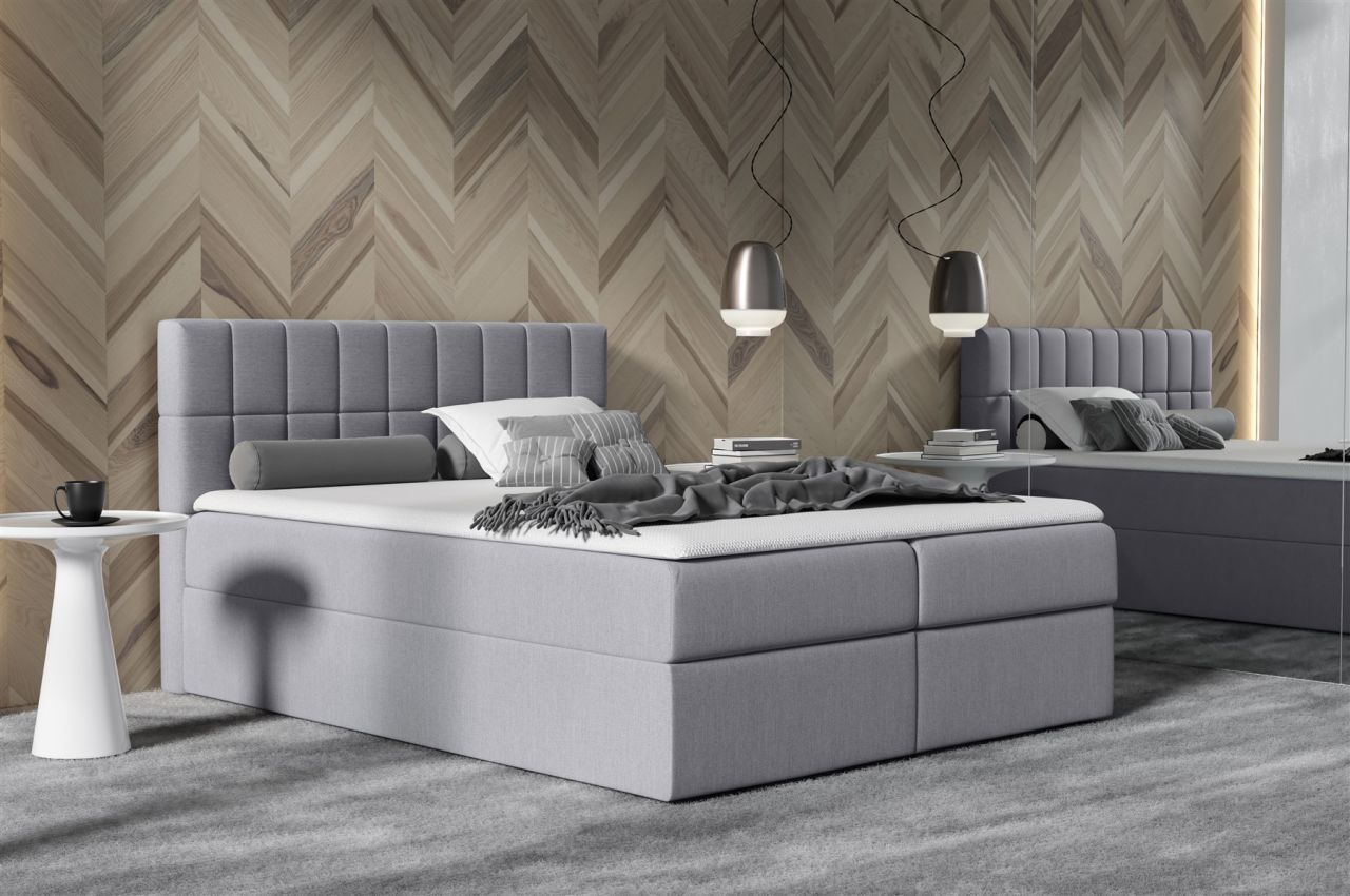 Boxspringbett Schlafzimmerbett GRACE 120x220cm in div. Farbvarianten