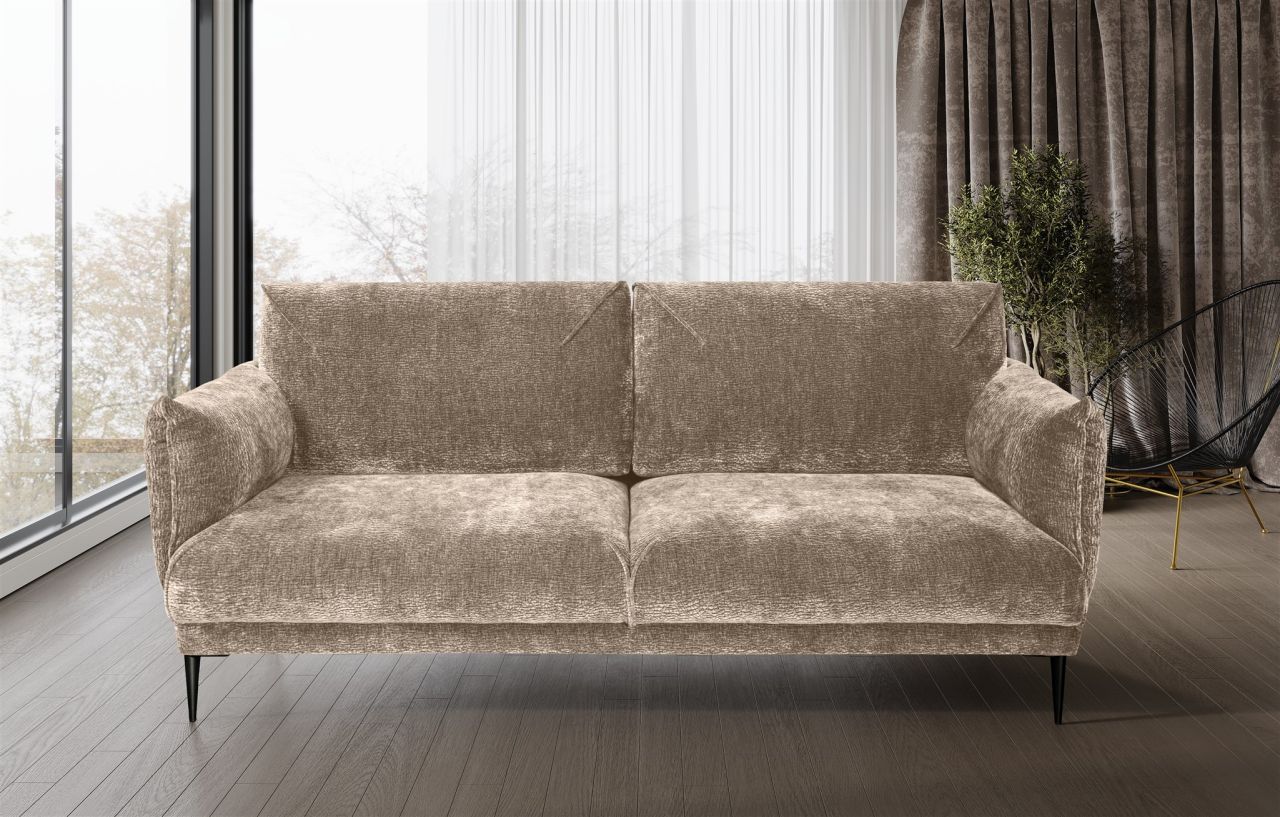 Sofa ersofa MADISON 3-Sitzer in Stoff Dress Me Beige
