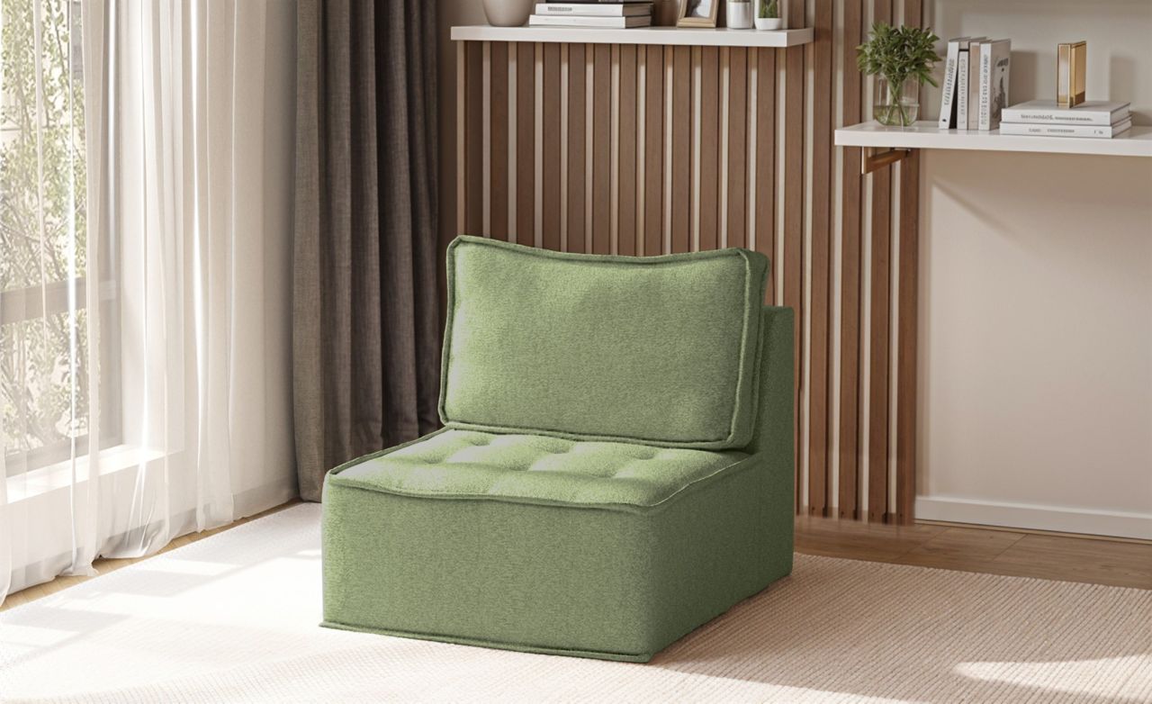 Sessel ersessel SANDE XS Stoff Alpine Hellgrün