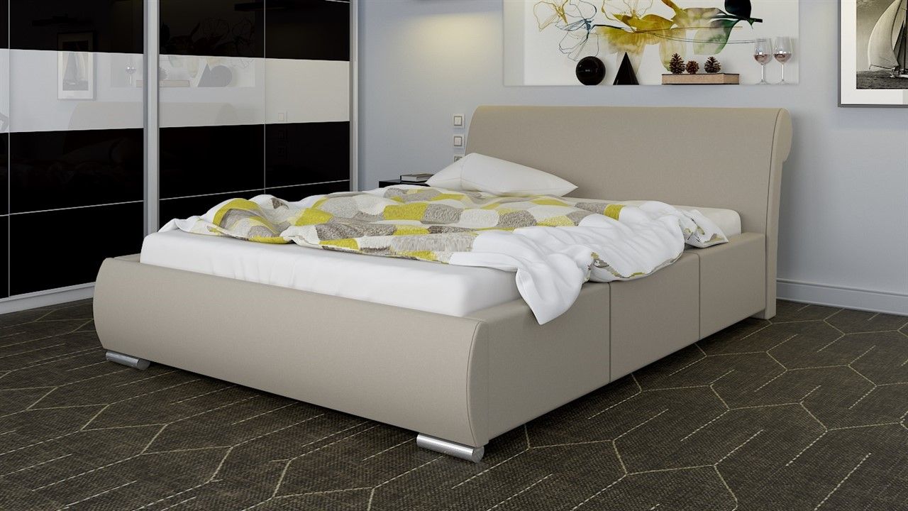 Polsterbett Bett Doppelbett BALDO 160x200cm inkl.Bettkasten