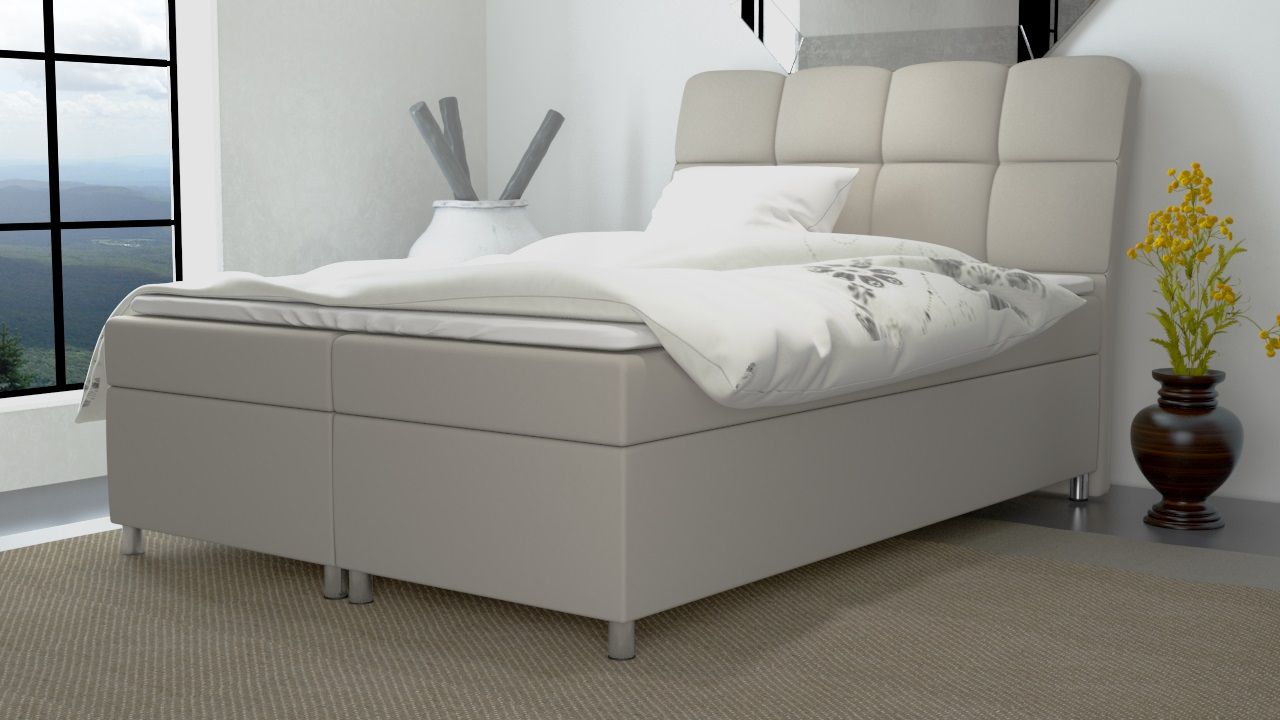 Boxspringbett Schlafzimmerbett MINO 160x200cm inkl.Bettkasten