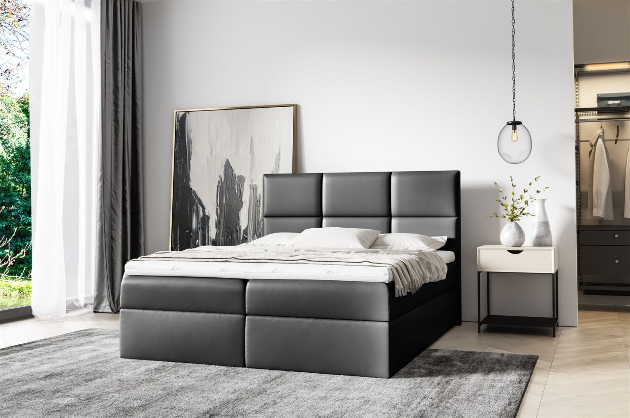 Boxspringbett Schlafzimmerbett OLIVIA 120x200cm in div. Farbvarianten