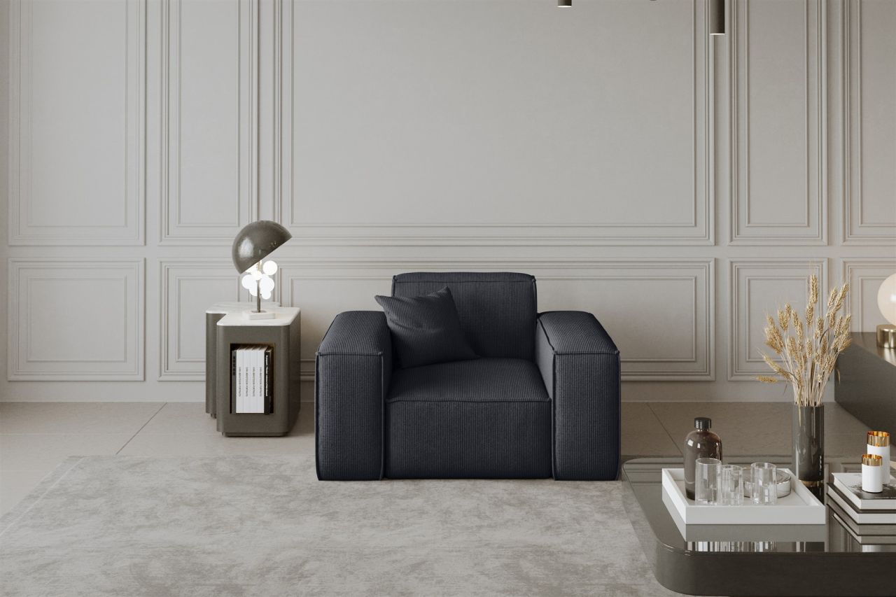 Sessel ersessel CELES in Stoff Scala Schwarz