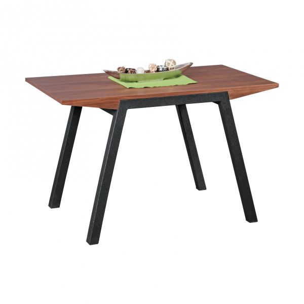 Esstisch Tisch MALIN Vierfußtisch 120x76cm Walnuss-Furnier